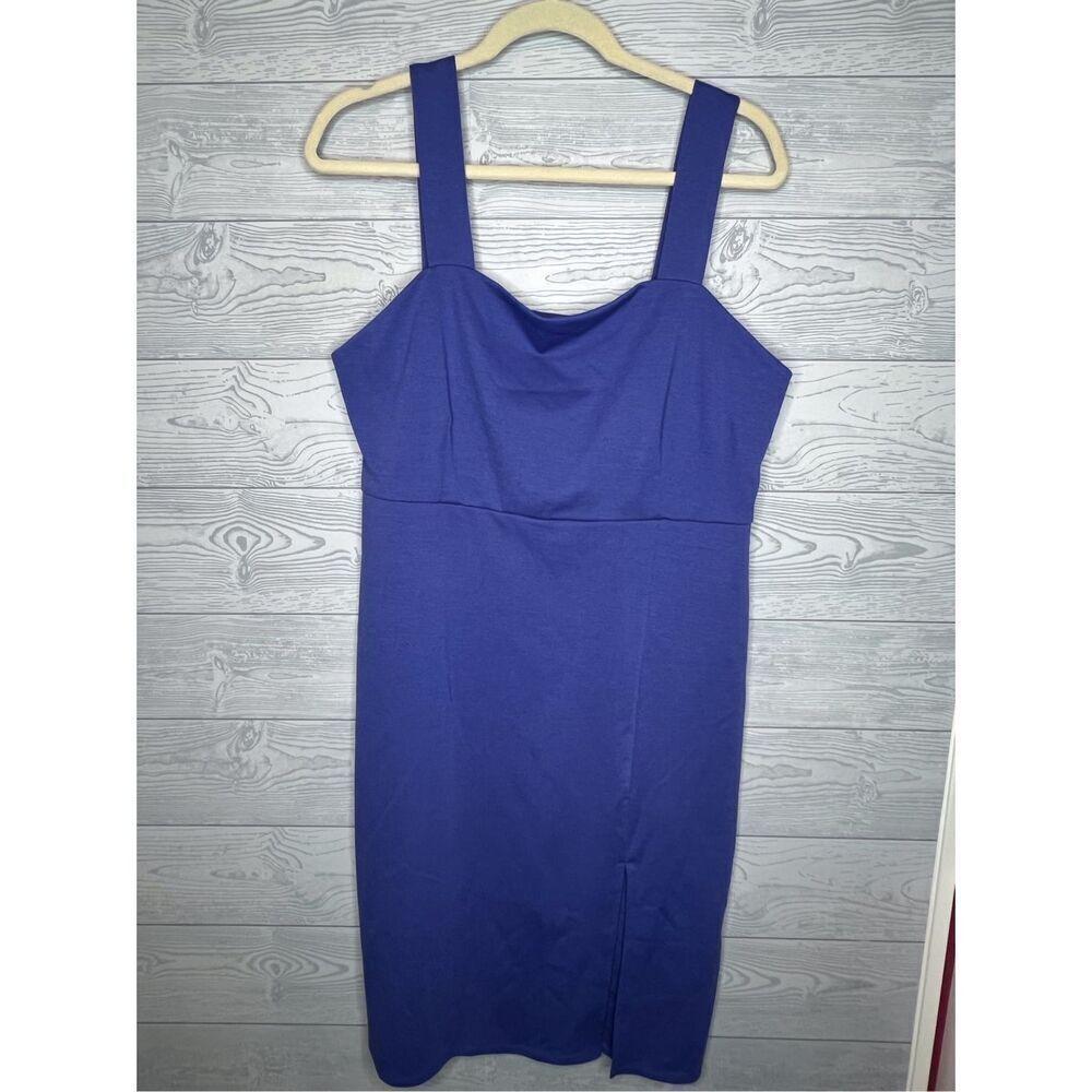 24/7 Womens Blue Dress